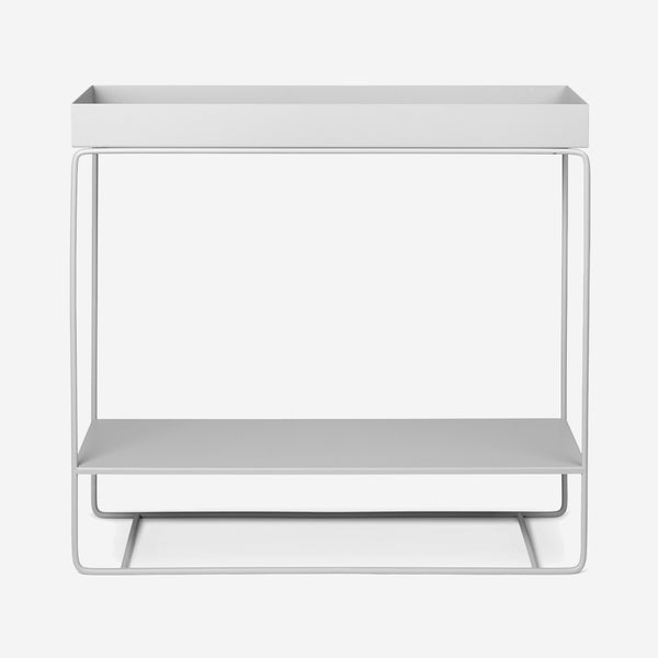 Ferm Living Plant Box Two Tier Light Grey | Simple Form