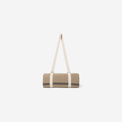 Ferm Living Yard Picnic Blanket Sand Black Picnic Blanket Ferm Living    - [store_name]
