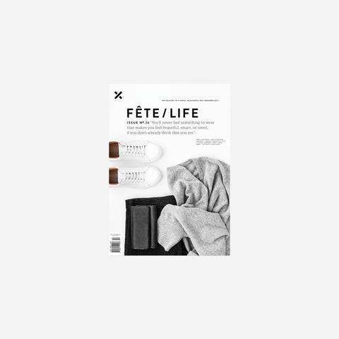 SIMPLE FORM. - Fete Press Fete Magazine Volume 26 - 