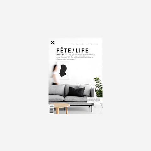 SIMPLE FORM. - Fete Press Fete Magazine Volume 28 - 