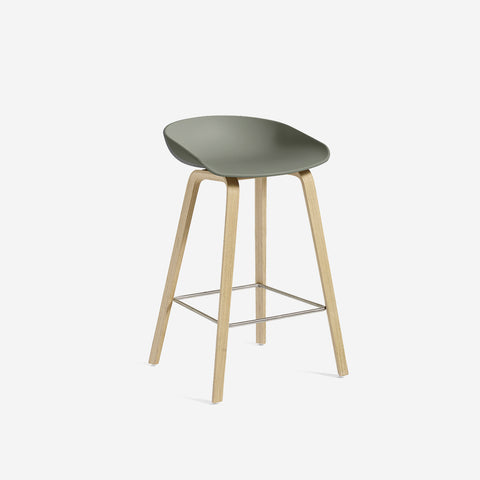 SIMPLE FORM. - HAY Hay About A Stool AAS32 Dusty Green - 