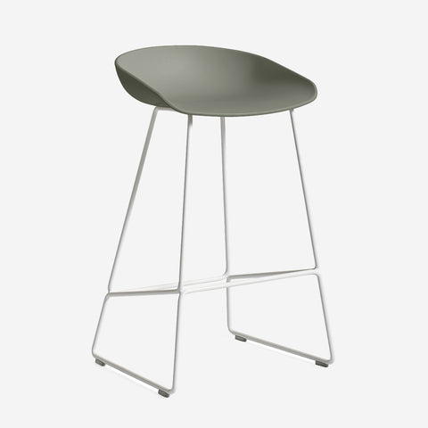 SIMPLE FORM. - HAY Hay About A Stool AAS38 Dusty Green - 