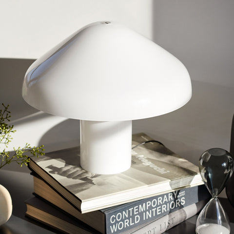 SIMPLE FORM. - HAY Hay Pao Glass Table Lamp - 