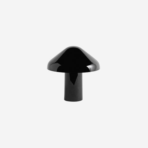 SIMPLE FORM. - HAY Hay Pao Portable Lamp Soft Black - 