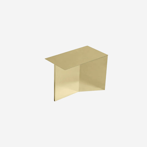 SIMPLE FORM. - HAY Hay Slit Table Brass Oblong - 