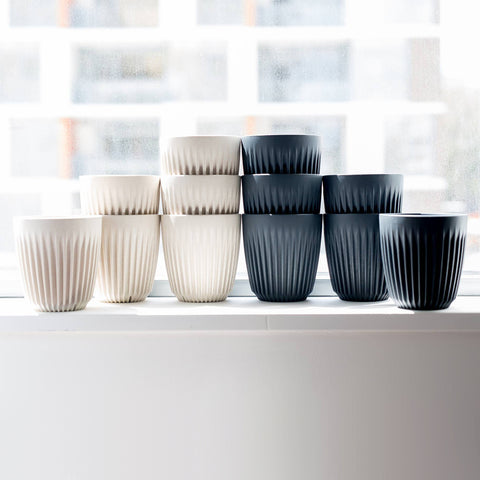 Huskee Cup Natural 8oz 235ml 4-Pack Coffee Cup Huskee - [store_name]
