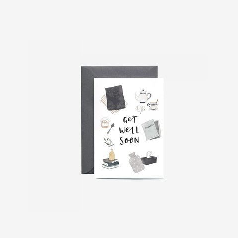 SIMPLE FORM. - In The Daylight In The Daylight Card Get Well Soon - 