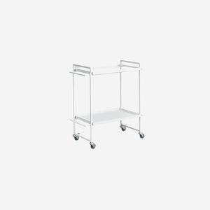 Kristina Dam Bauhaus Bar Trolley White Trolley Kristina Dam    - [store_name]