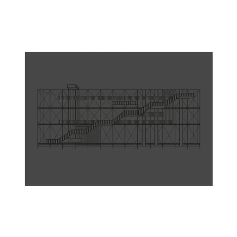 Kristina Dam Pompidue Black Print Design object Kristina Dam    - [store_name]