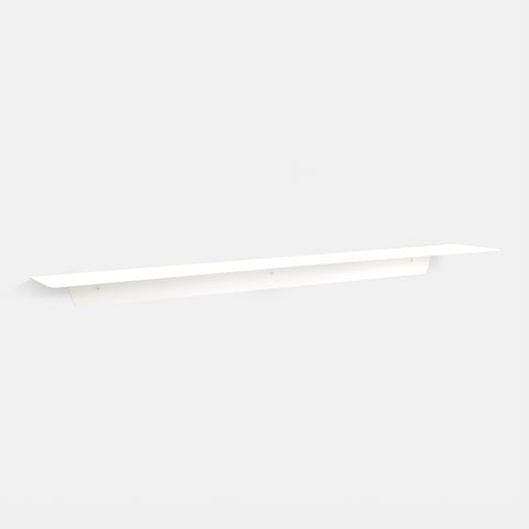 SIMPLE FORM. - Made of Tomorrow Made Of Tomorrow Fold Ledge Shelf White Long - 