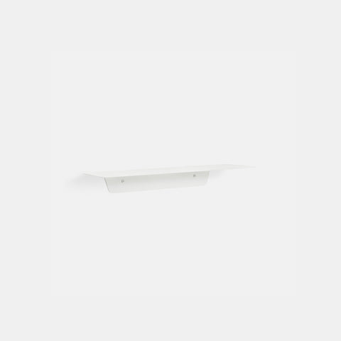 SIMPLE FORM. - Made of Tomorrow Made Of Tomorrow Fold Ledge Shelf White Short - 
