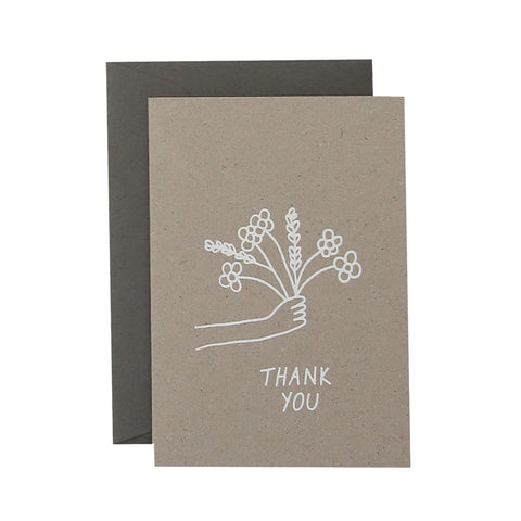 SIMPLE FORM. - Me and Amber Me & Amber Card Thank You Flowers - 