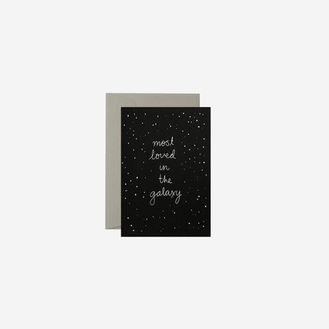 SIMPLE FORM. - Me and Amber Me & Amber Card Most Loved In The Galaxy - 