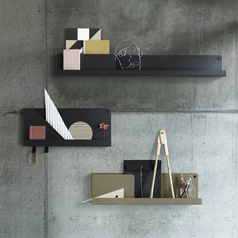Muuto Folded Shelf Large Grey Wall Shelf Muuto    - [store_name]