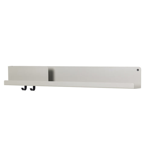 SIMPLE FORM. - Muuto Muuto Folded Shelf Large Grey - 