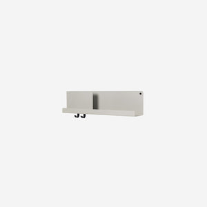 Muuto Folded Shelf Medium Grey | Wall Shelves | Simple Form