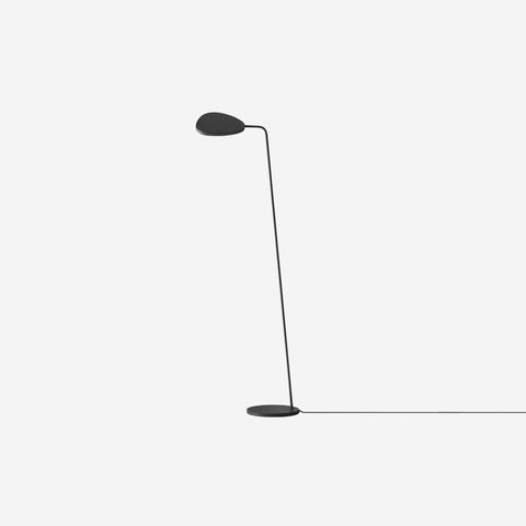 SIMPLE FORM. - Muuto Muuto Leaf Floor Lamp Black - 