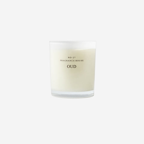 SIMPLE FORM. - No.27 Fragrance House No.27 Candle Oud - 
