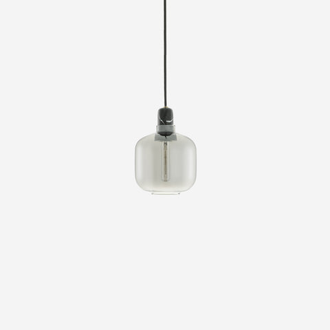Normann Copenhagen Amp Pendant Small Smoke/Black Pendants Normann Copenhagen    - [store_name]