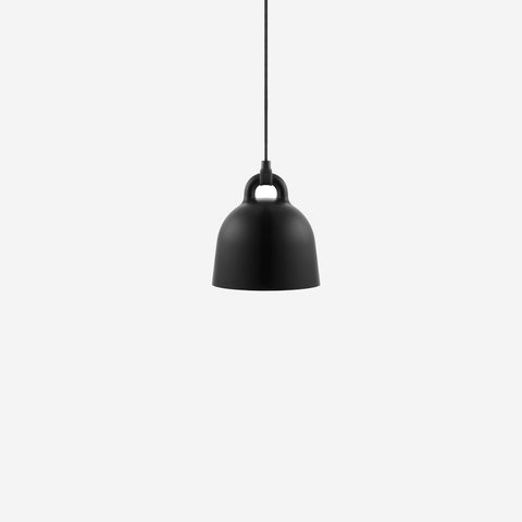 SIMPLE FORM. - Normann Copenhagen Normann Copenhagen Bell Pendant Black Extra Small - 