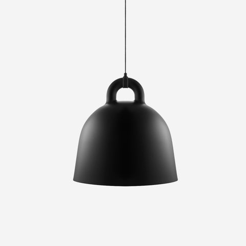 Normann Copenhagen Bell Pendant Black Large Pendant Normann Copenhagen    - [store_name]