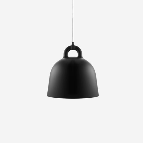 Normann Copenhagen Bell Pendant Black Medium Pendant Normann Copenhagen    - [store_name]