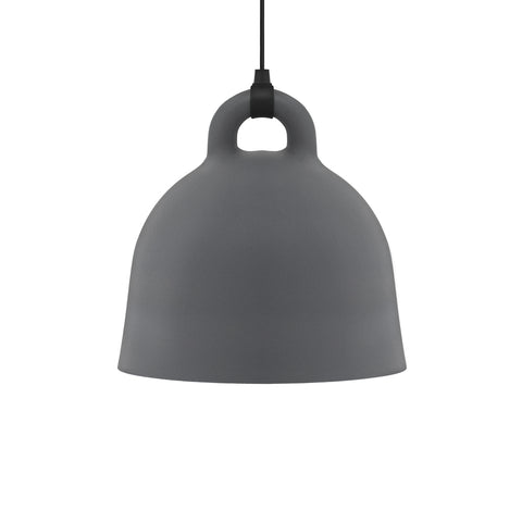 SIMPLE FORM. - Normann Copenhagen Normann Copenhagen Bell Pendant Grey Large - 