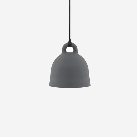 SIMPLE FORM. - Normann Copenhagen Normann Copenhagen Bell Pendant Grey Small - 