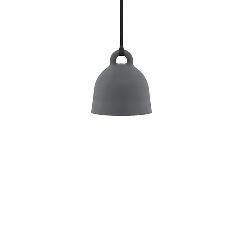 SIMPLE FORM. - Normann Copenhagen Normann Copenhagen Bell Pendant Grey Extra Small - 