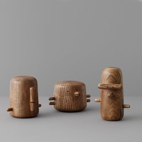 Normann Copenhagen Ichi Ni San Ichi Wooden Figurine Normann Copenhagen    - [store_name]