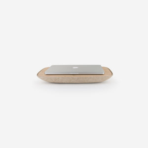 Objct Lapod Lap Desk Oatmeal Bamboo Desk Accessories Objct    - [store_name]