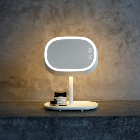 SIMPLE FORM. - One Simple Concept One Simple Concept Make Up Vanity Mirror Lamp Mark II White - 