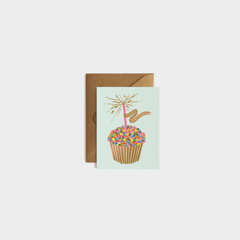 SIMPLE FORM. - Rifle Paper Co Rifle Paper Card Cupcake Birthday - 