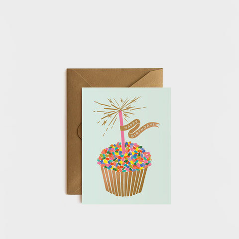 SIMPLE FORM. - Rifle Paper Co Rifle Paper Card Cupcake Birthday - 
