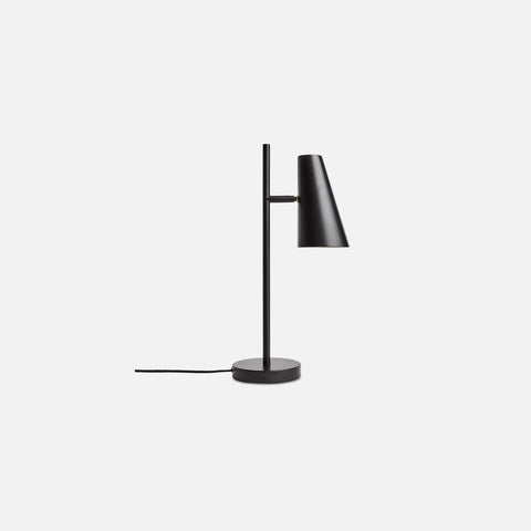 SIMPLE FORM. - WOUD Woud Cono Table Lamp Black - 