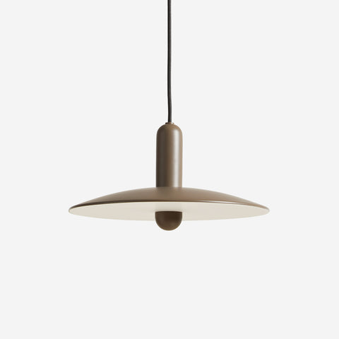 SIMPLE FORM. - WOUD Woud Lu Pendant Taupe Small - 