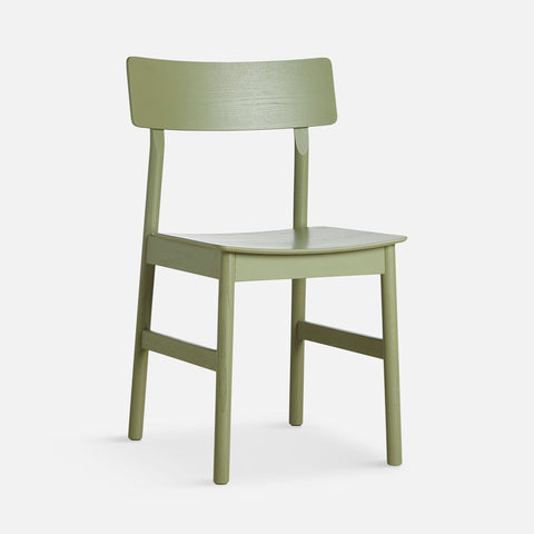 SIMPLE FORM. - WOUD Woud Pause Dining Chair Olive Green - Ex Display - 