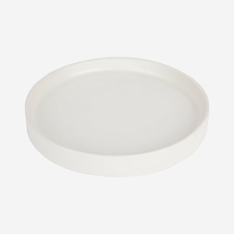 SIMPLE FORM. - Zakkia Zakkia Tab Plate Medium White - 