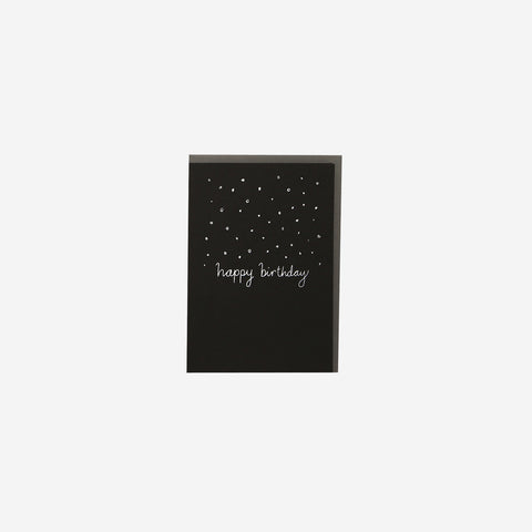 SIMPLE FORM. - Me and Amber Me & Amber Card Confetti Happy Birthday - 