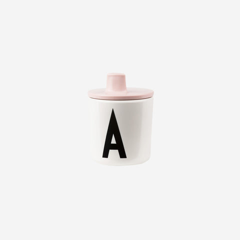 SIMPLE FORM. - Design Letters Design Letters Drink Lid for Melamine Cup Pink - 